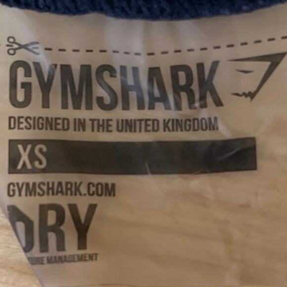 Gymshark Blue Gray Half Zip Long Sleeve Pullover Activewear Sweatshirt Top Sz XS - Picture 4 of 5